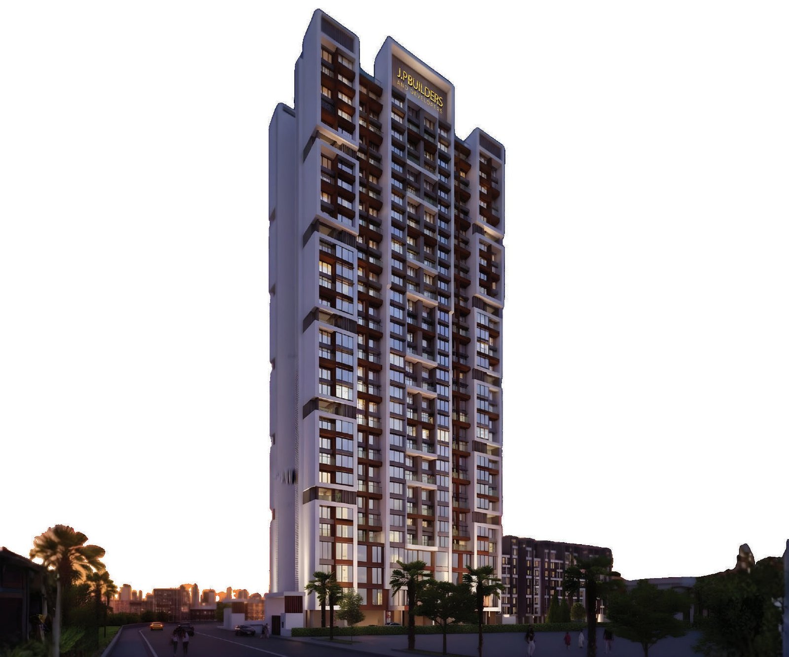 Architectural render of the Codename Blue Vista tower
